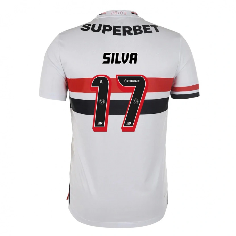 Danxen Dames André Silva #17 Rood Zwart Wit Thuisshirt Thuistenue 2025/26 T-Shirt