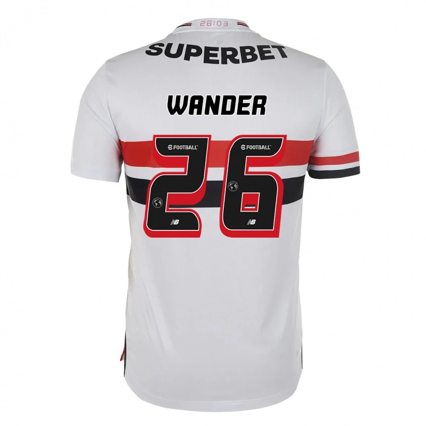 Danxen Dames Talles Wander #26 Rood Zwart Wit Thuisshirt Thuistenue 2025/26 T-Shirt