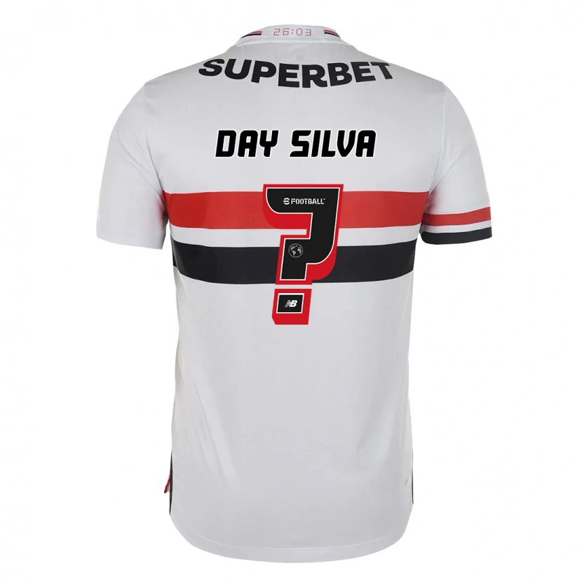 Danxen Dames Day Silva #0 Rood Zwart Wit Thuisshirt Thuistenue 2025/26 T-Shirt