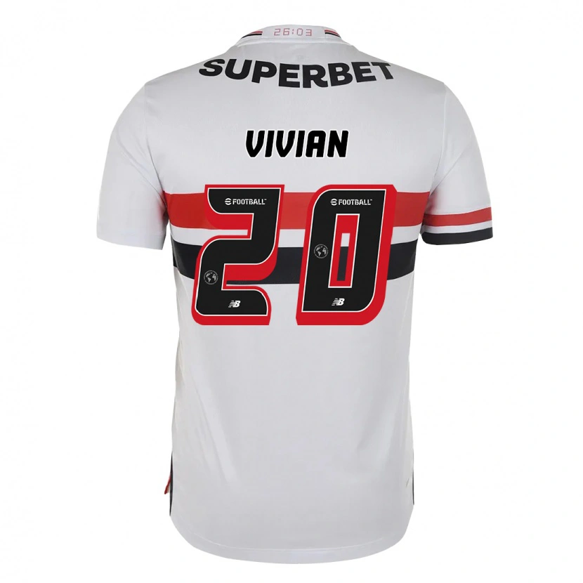 Danxen Dames Vivian #20 Rood Zwart Wit Thuisshirt Thuistenue 2025/26 T-Shirt