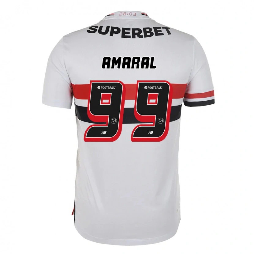 Danxen Dames Vitória Amaral #99 Rood Zwart Wit Thuisshirt Thuistenue 2025/26 T-Shirt
