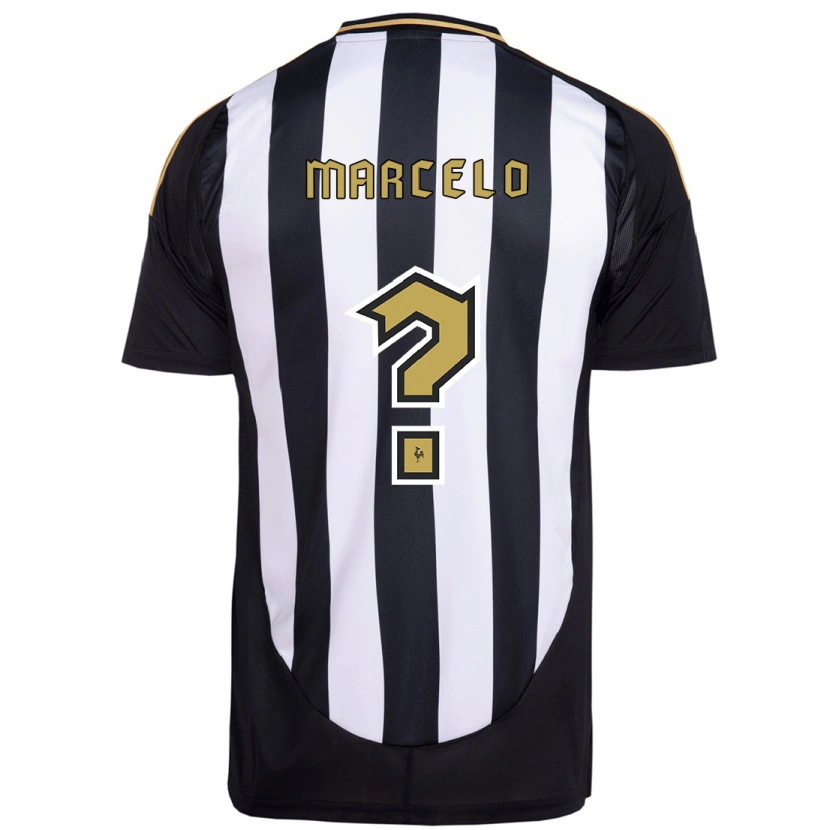 Danxen Dames Vitor Marcelo #0 Wit Zwart Thuisshirt Thuistenue 2025/26 T-Shirt