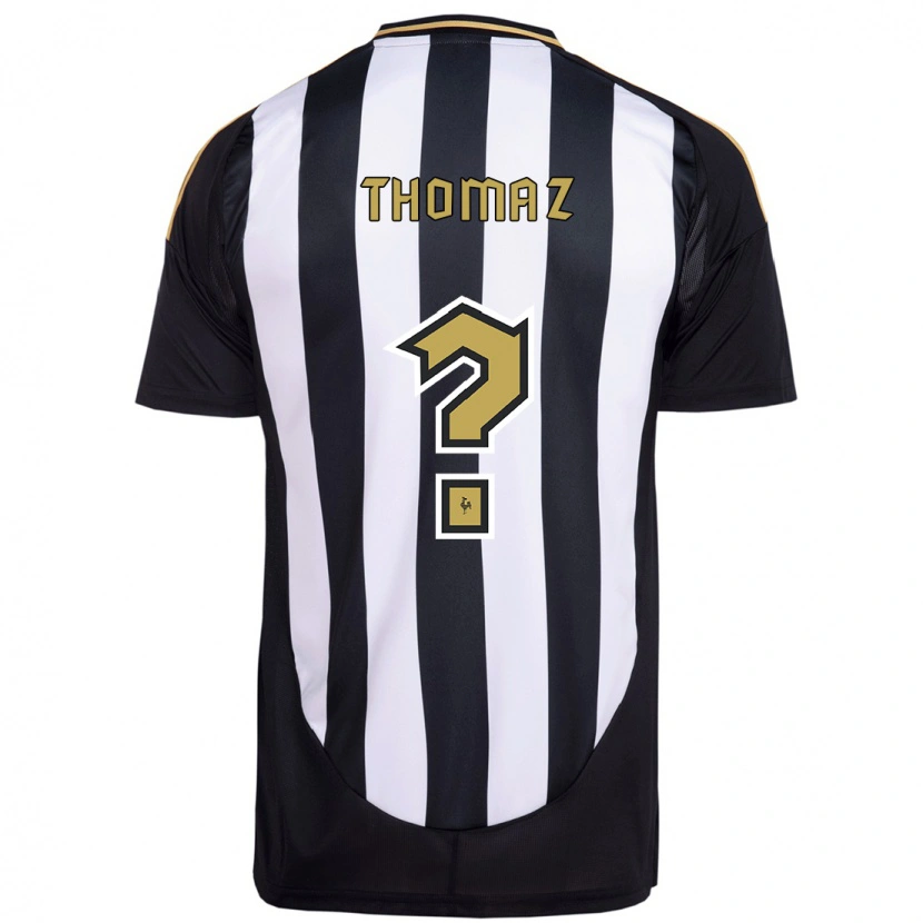 Danxen Dames Thomaz #0 Wit Zwart Thuisshirt Thuistenue 2025/26 T-Shirt