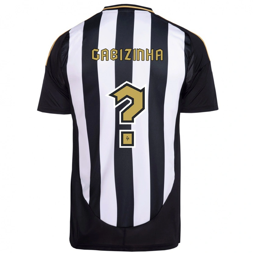Danxen Dames Gabizinha #0 Wit Zwart Thuisshirt Thuistenue 2025/26 T-Shirt