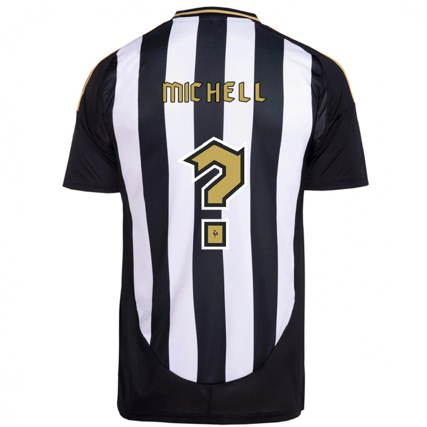 Danxen Dames Victor Michell #0 Wit Zwart Thuisshirt Thuistenue 2025/26 T-Shirt