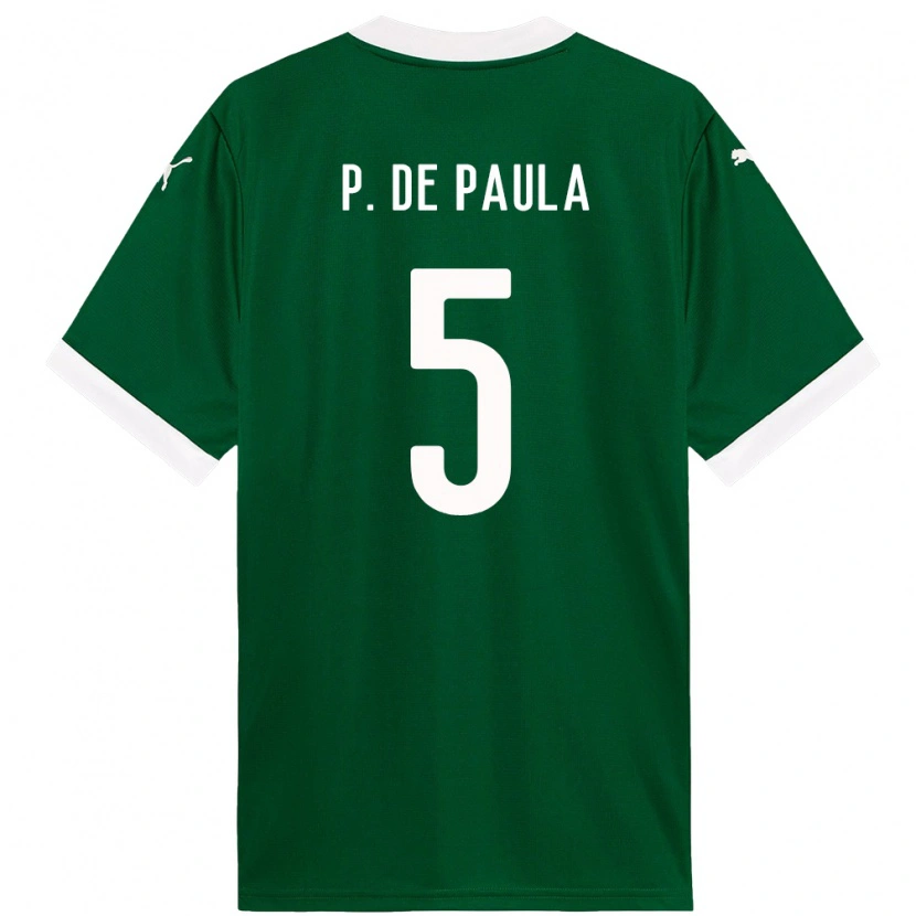 Danxen Dames Patrick De Paula #5 Groen Wit Thuisshirt Thuistenue 2025/26 T-Shirt