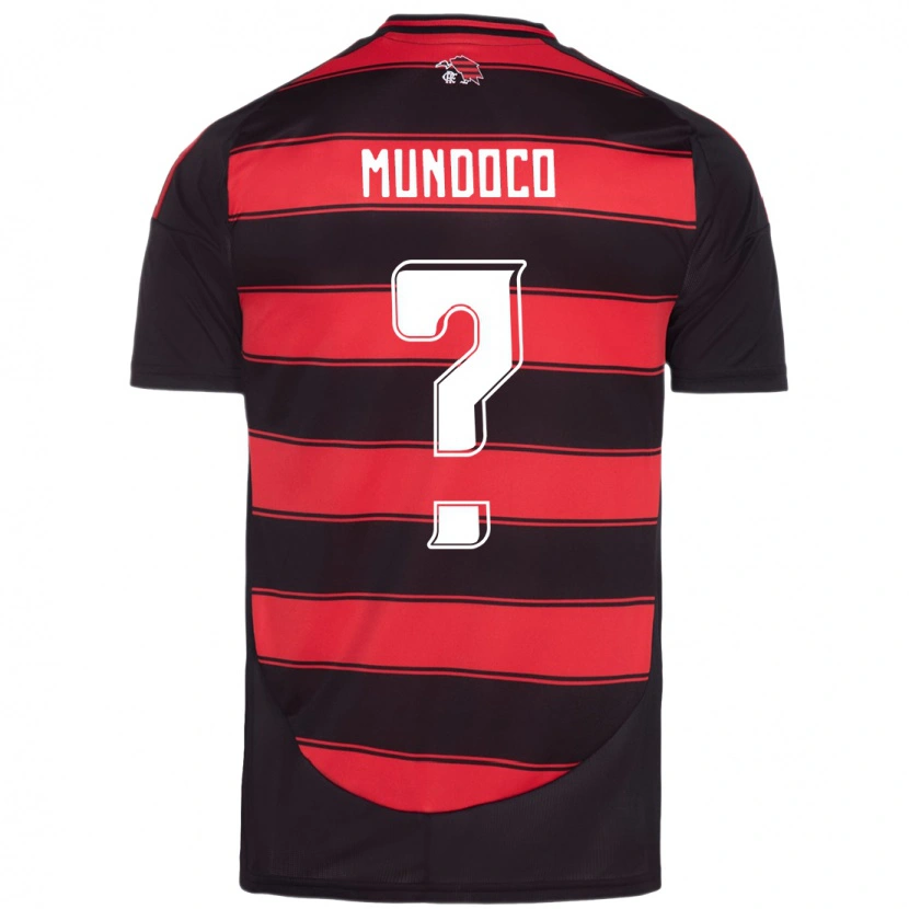 Danxen Dames Fred Mundoco #0 Rood Zwart Thuisshirt Thuistenue 2025/26 T-Shirt