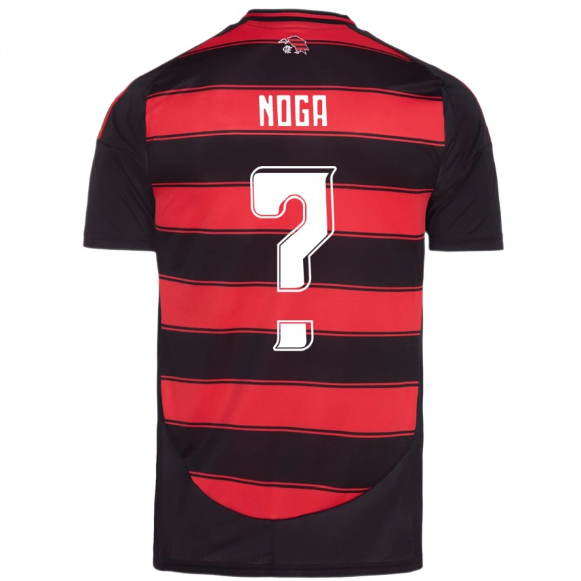 Danxen Dames Gabriel Noga #0 Rood Zwart Thuisshirt Thuistenue 2025/26 T-Shirt