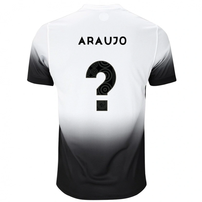 Danxen Dames Gabriel Araujo #0 Wit Zwart Thuisshirt Thuistenue 2025/26 T-Shirt