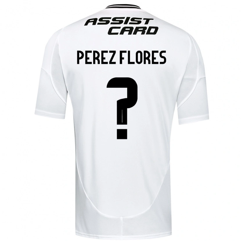 Danxen Dames Benjamín Pérez Flores #0 Zwart Wit Geel Thuisshirt Thuistenue 2025/26 T-Shirt