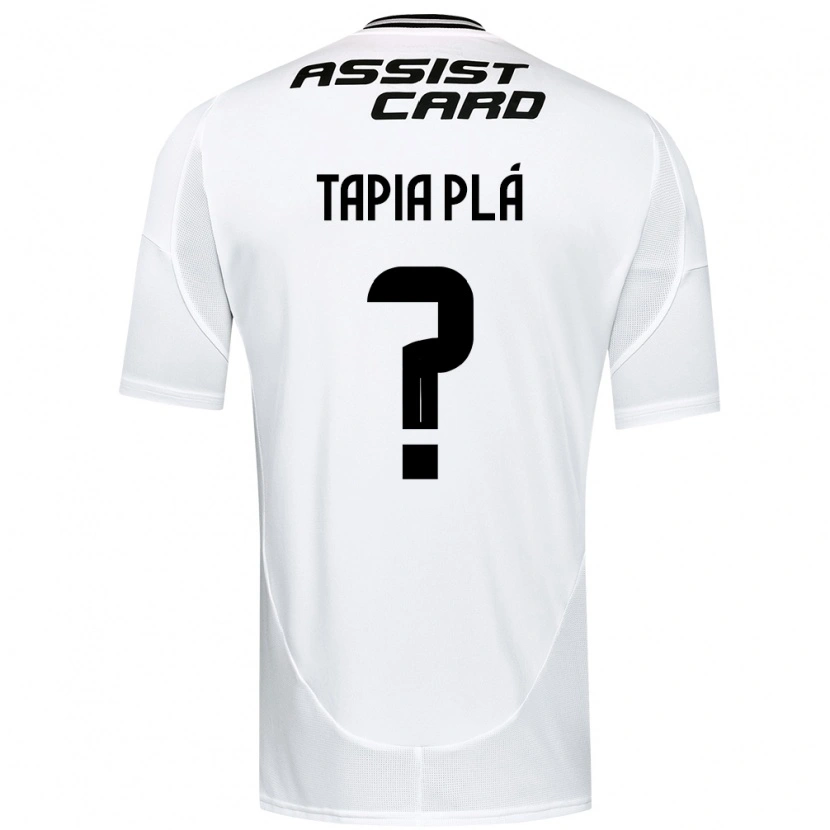 Danxen Dames Santiago Tapia Plá #0 Zwart Wit Geel Thuisshirt Thuistenue 2025/26 T-Shirt
