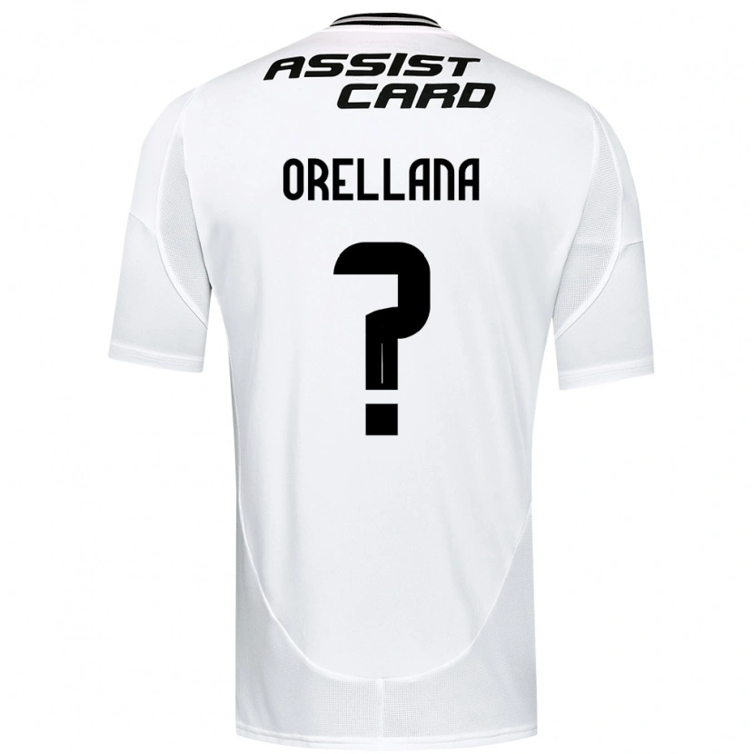 Danxen Dames Matias Orellana #0 Zwart Wit Geel Thuisshirt Thuistenue 2025/26 T-Shirt