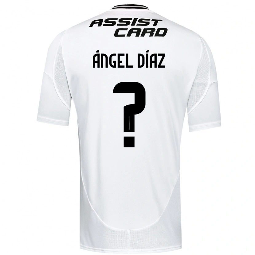 Danxen Dames Ángel Díaz #0 Zwart Wit Geel Thuisshirt Thuistenue 2025/26 T-Shirt