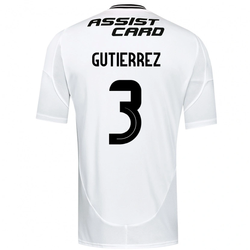 Danxen Dames Daniel Gutiérrez #3 Zwart Wit Geel Thuisshirt Thuistenue 2025/26 T-Shirt