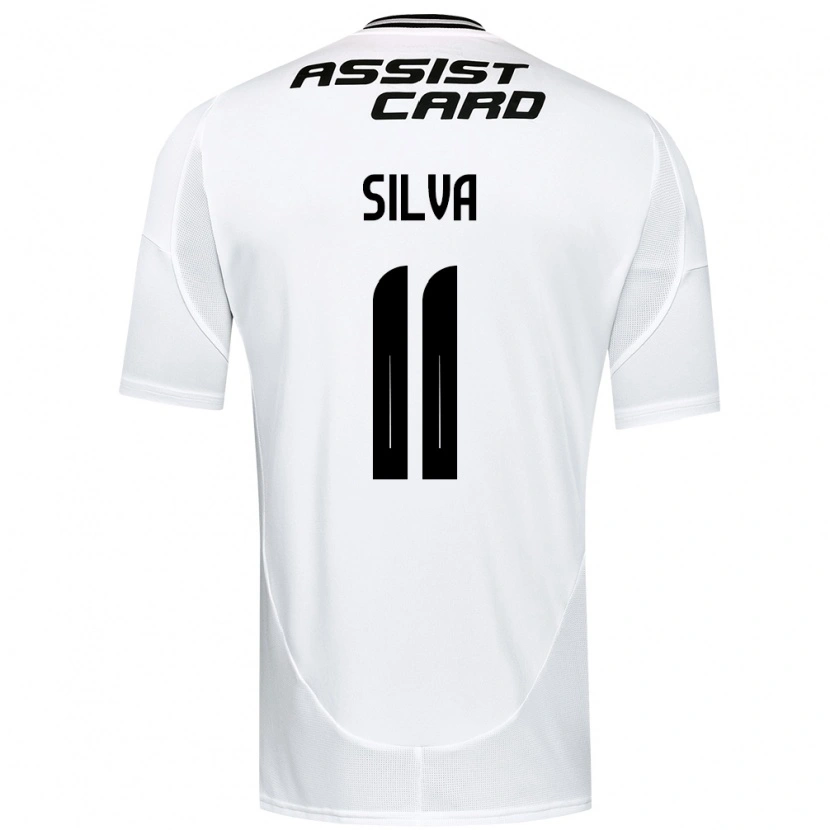 Danxen Dames Martín Silva #11 Zwart Wit Geel Thuisshirt Thuistenue 2025/26 T-Shirt