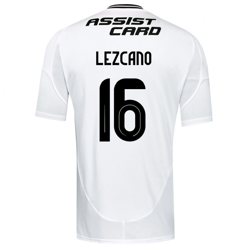 Danxen Dames Darío Lezcano #16 Zwart Wit Geel Thuisshirt Thuistenue 2025/26 T-Shirt