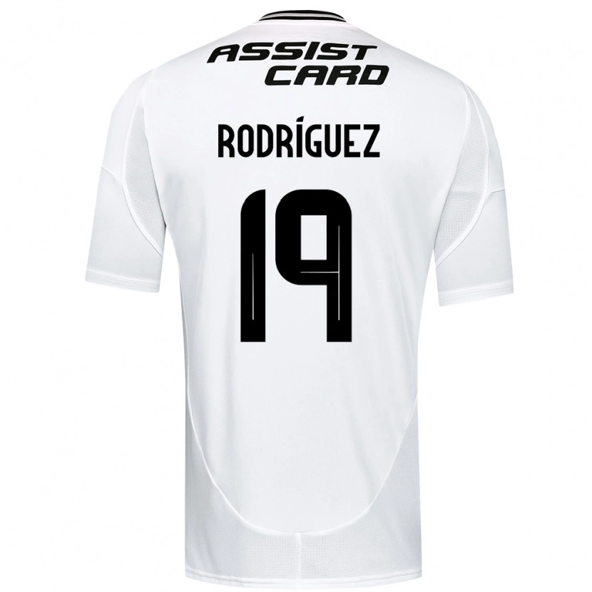Danxen Dames Salomón Rodríguez #19 Zwart Wit Geel Thuisshirt Thuistenue 2025/26 T-Shirt