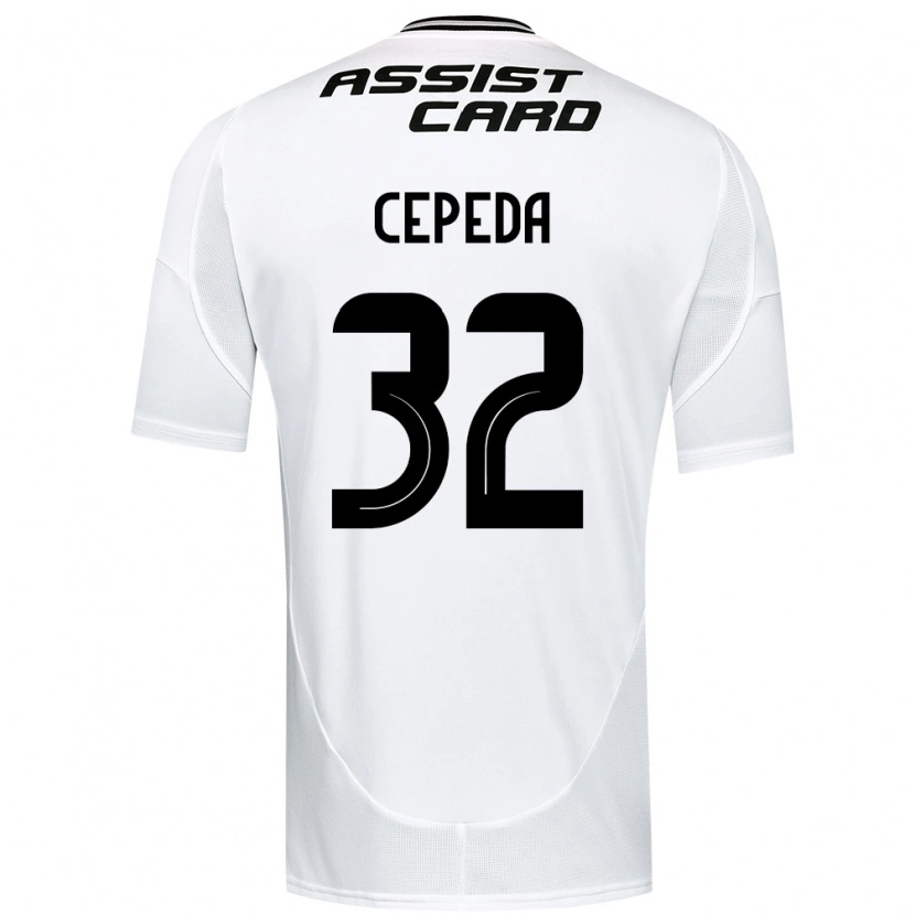 Danxen Dames Lucas Cepeda #32 Zwart Wit Geel Thuisshirt Thuistenue 2025/26 T-Shirt