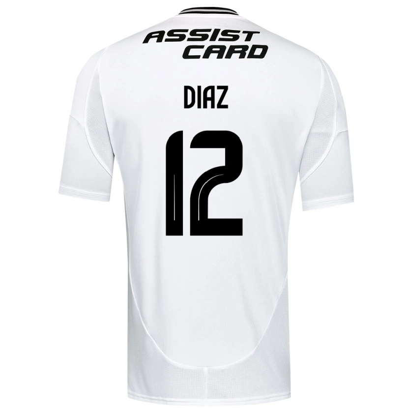 Danxen Dames Javiera Díaz #12 Zwart Wit Geel Thuisshirt Thuistenue 2025/26 T-Shirt