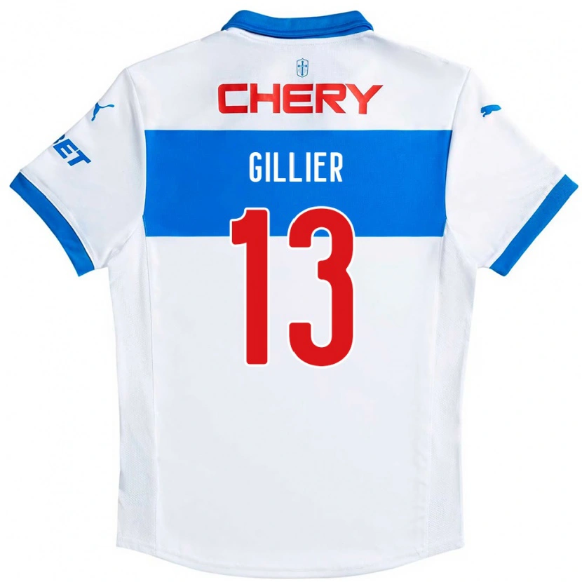 Danxen Dames Thomas Gillier #13 Zwart Blauw Thuisshirt Thuistenue 2025/26 T-Shirt