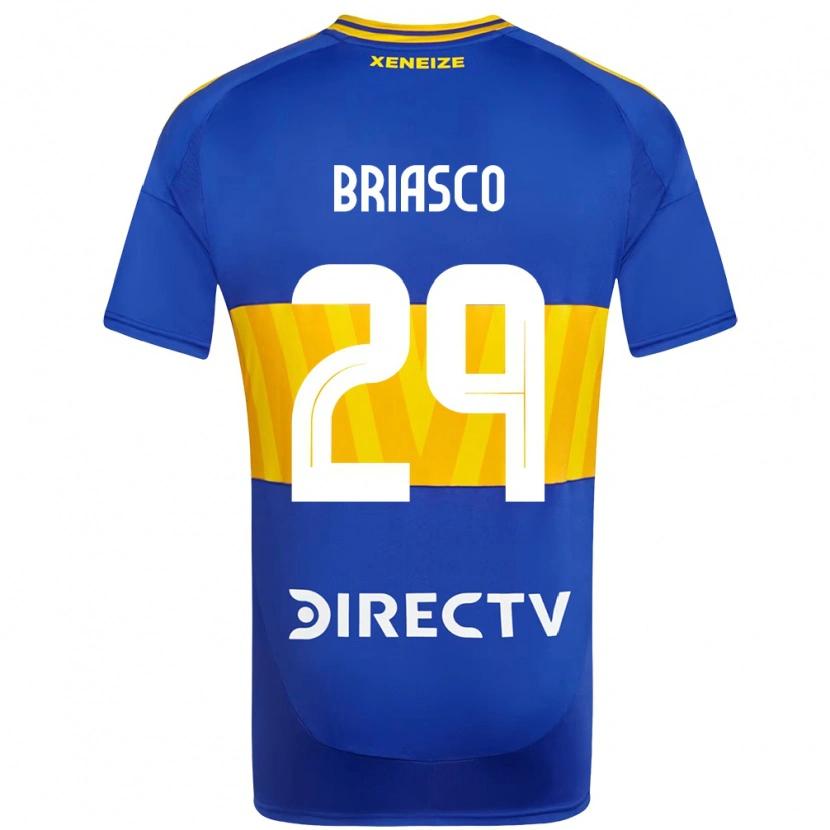 Danxen Dames Norberto Briasco #29 Koningsblauw Geel Thuisshirt Thuistenue 2025/26 T-Shirt