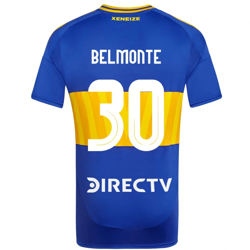 Danxen Dames Tomás Belmonte #30 Koningsblauw Geel Thuisshirt Thuistenue 2025/26 T-Shirt