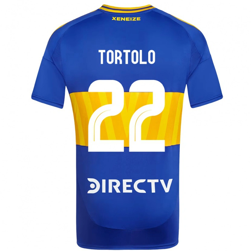 Danxen Dames Dulce Tortolo #22 Koningsblauw Geel Thuisshirt Thuistenue 2025/26 T-Shirt