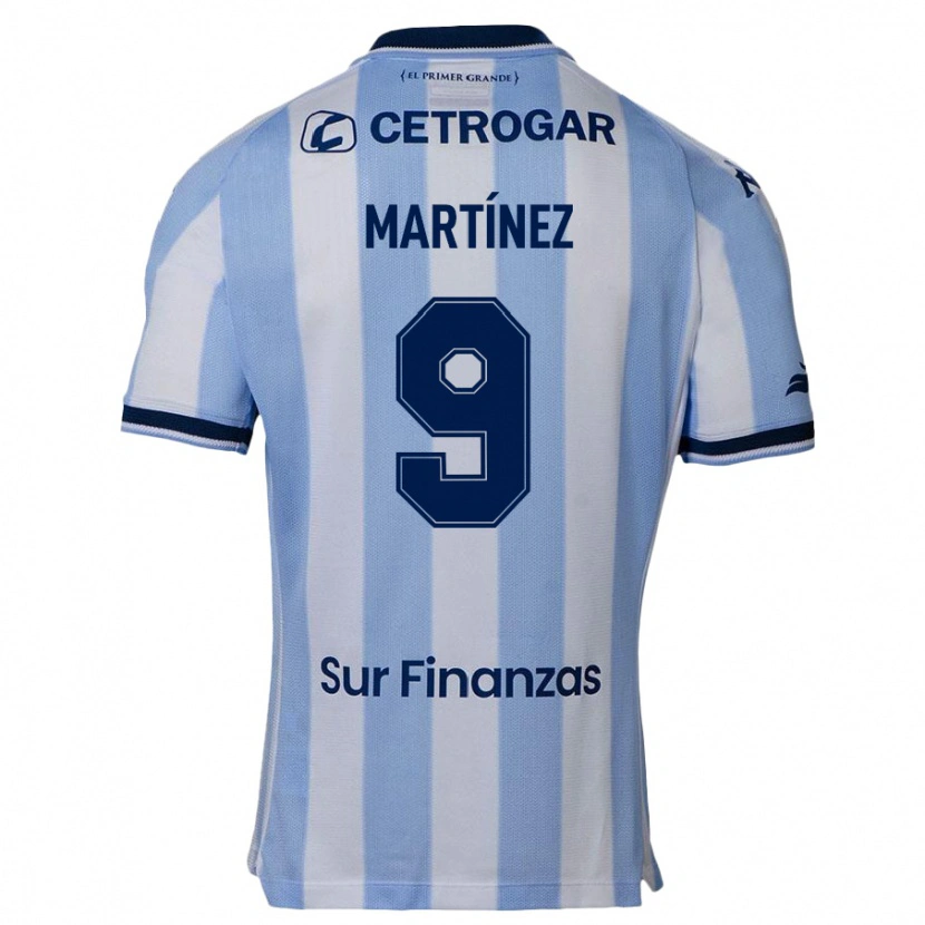 Danxen Dames Adrián Martínez #9 Hemelsblauw Thuisshirt Thuistenue 2025/26 T-Shirt