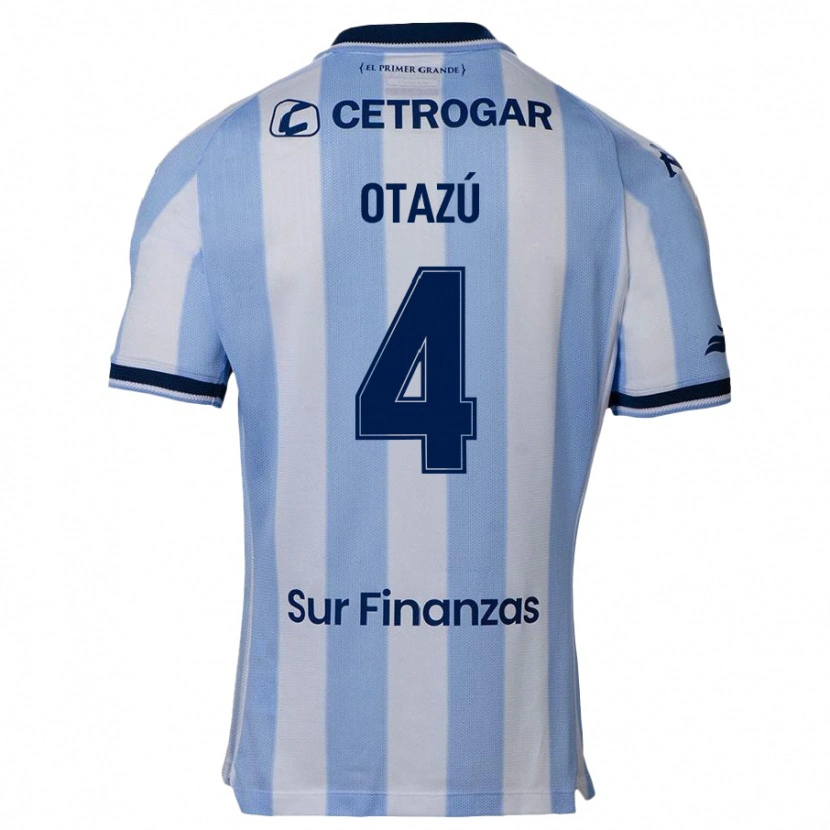 Danxen Dames Milagros Otazú #4 Hemelsblauw Thuisshirt Thuistenue 2025/26 T-Shirt