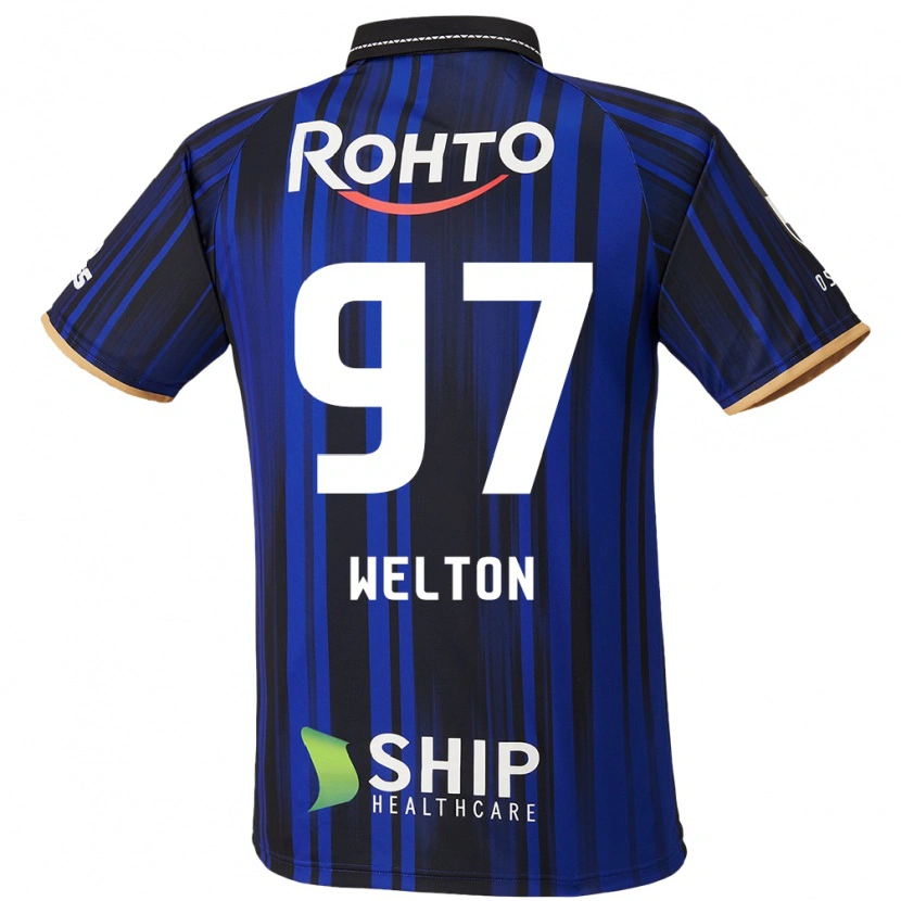 Danxen Dames Welton #97 Blauw Wit Zwart Thuisshirt Thuistenue 2025/26 T-Shirt