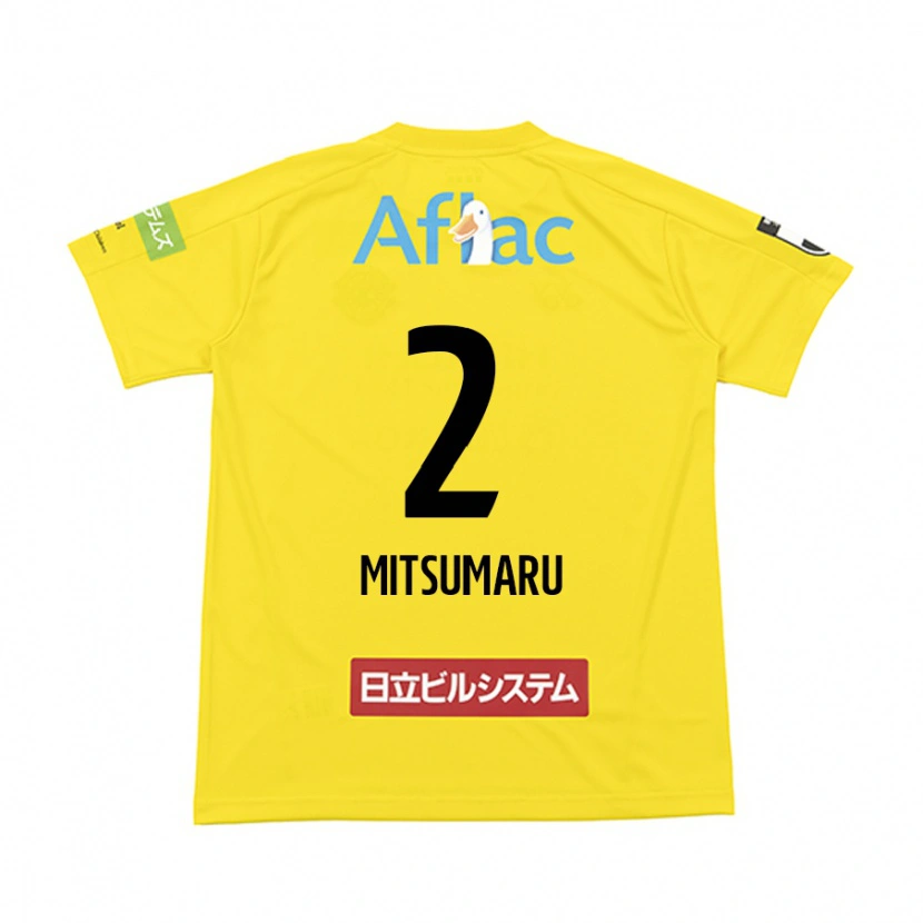 Danxen Dames Hiromu Mitsumaru #2 Zwart Geel Thuisshirt Thuistenue 2025/26 T-Shirt
