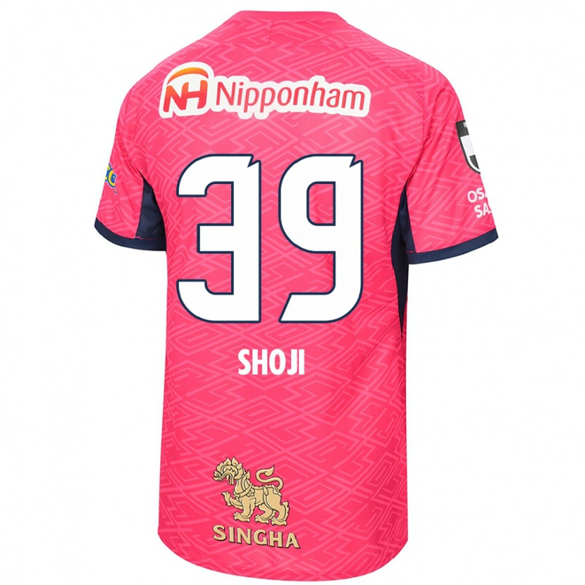 Danxen Dames Honoya Shoji #39 Sakura Roze Wit Thuisshirt Thuistenue 2025/26 T-Shirt