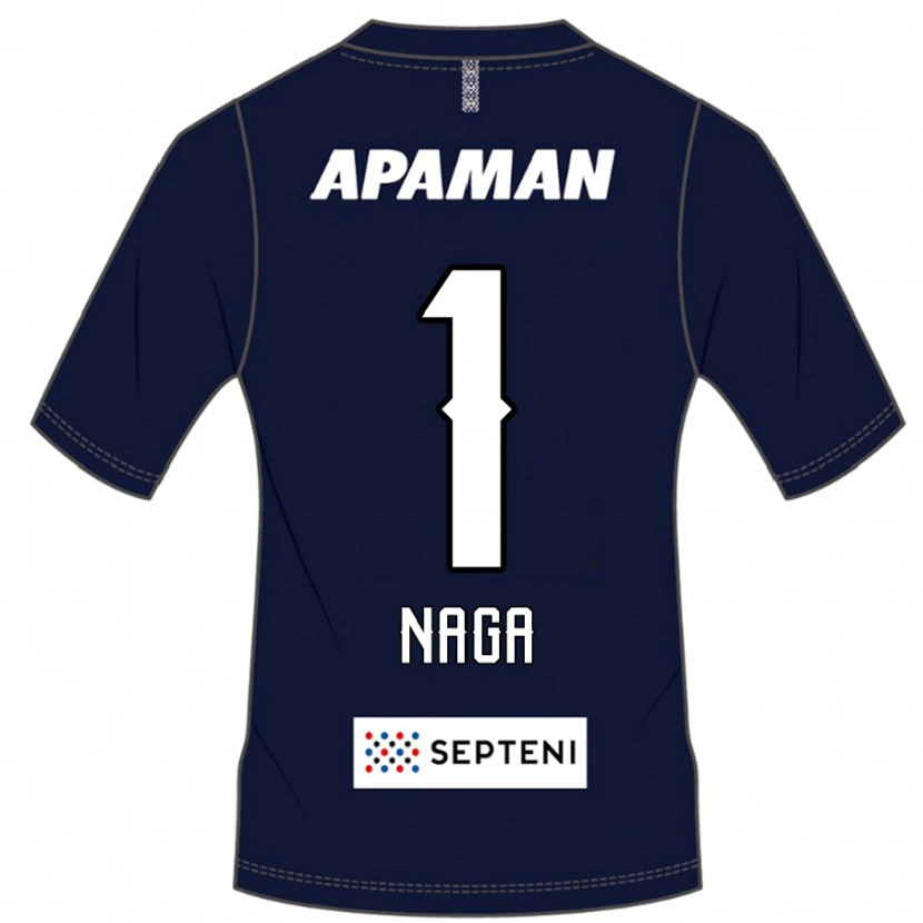 Danxen Dames Takumi Nagaishi #1 Koningsblauw Wit Thuisshirt Thuistenue 2025/26 T-Shirt