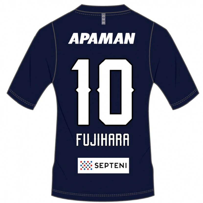 Danxen Dames Naoatsu Fujihara #10 Koningsblauw Wit Thuisshirt Thuistenue 2025/26 T-Shirt