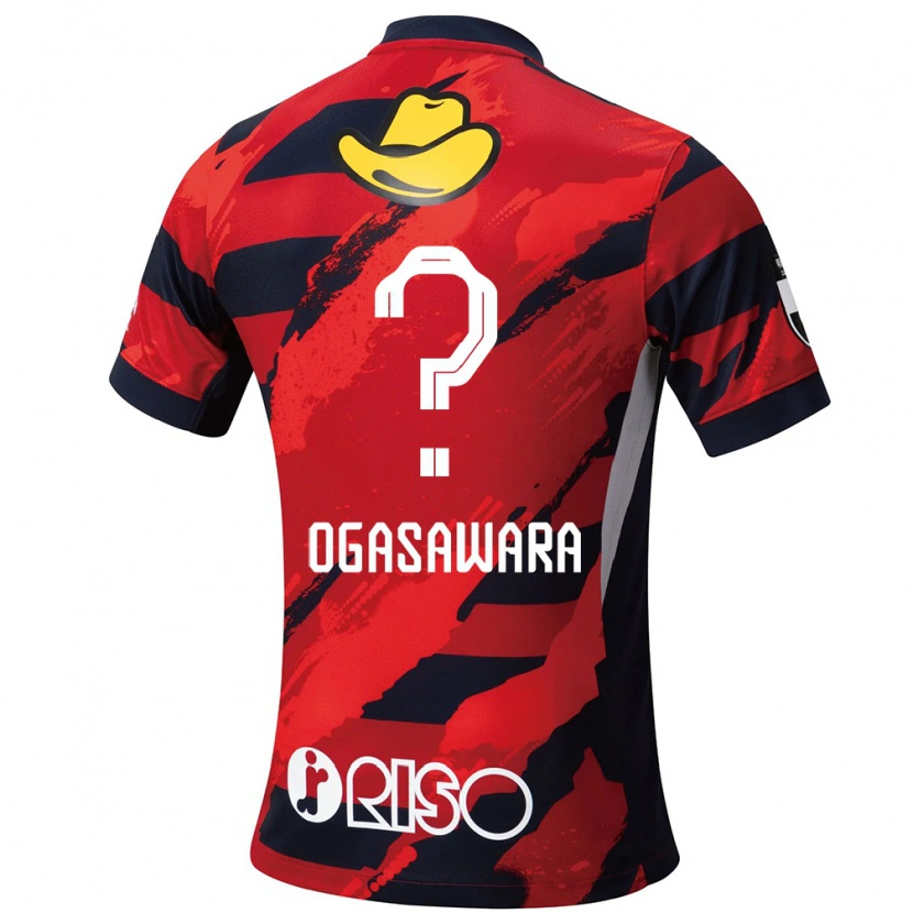 Danxen Dames Hiro Ogasawara #0 Rood Zwart Thuisshirt Thuistenue 2025/26 T-Shirt
