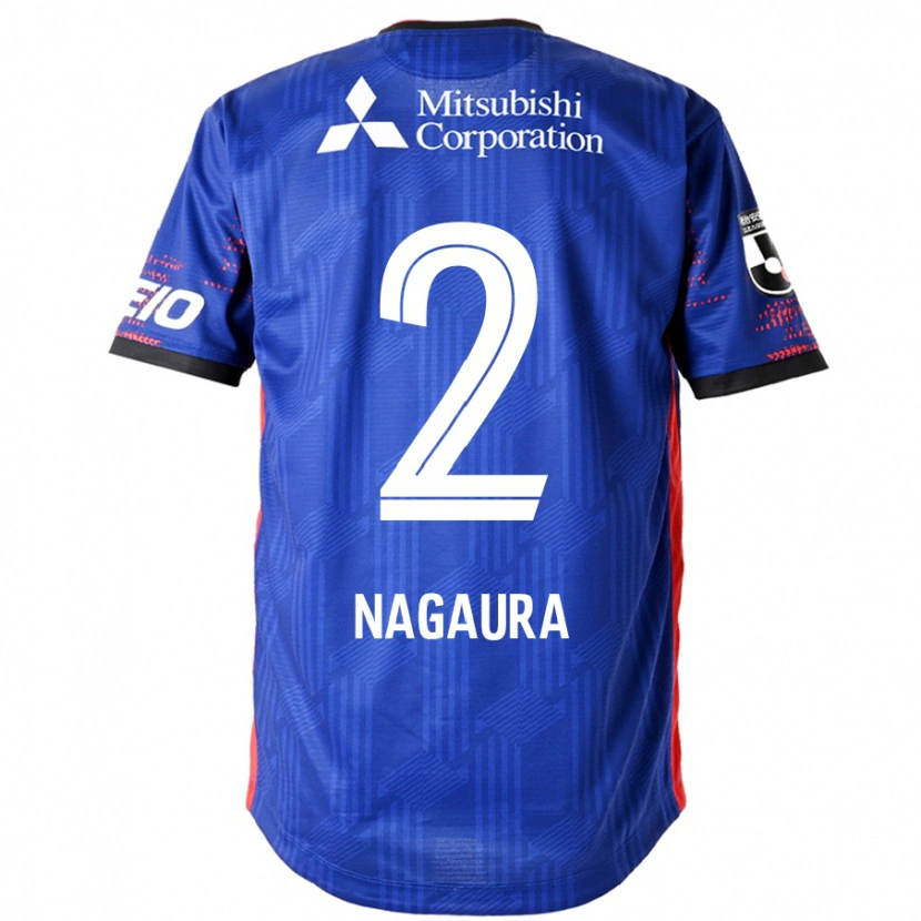 Danxen Dames Koshi Nagaura #2 Koningsblauw Wit Thuisshirt Thuistenue 2025/26 T-Shirt