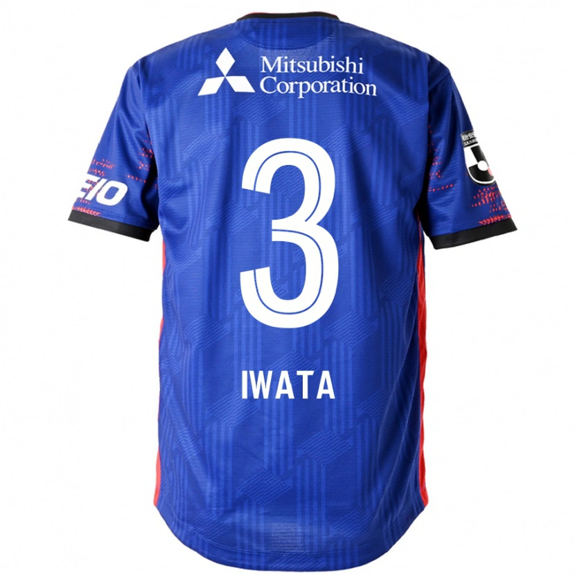 Danxen Dames Yuki Iwata #3 Koningsblauw Wit Thuisshirt Thuistenue 2025/26 T-Shirt