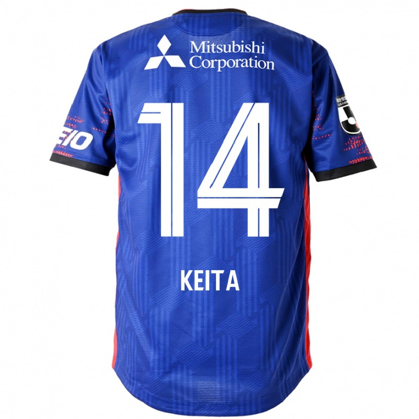 Danxen Dames Keita Yamashita #14 Koningsblauw Wit Thuisshirt Thuistenue 2025/26 T-Shirt