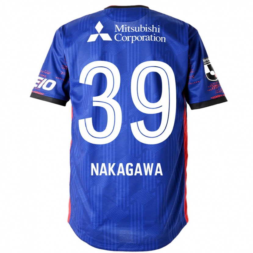 Danxen Dames Teruhito Nakagawa #39 Koningsblauw Wit Thuisshirt Thuistenue 2025/26 T-Shirt