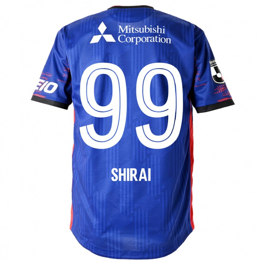 Danxen Dames Kosuke Shirai #99 Koningsblauw Wit Thuisshirt Thuistenue 2025/26 T-Shirt