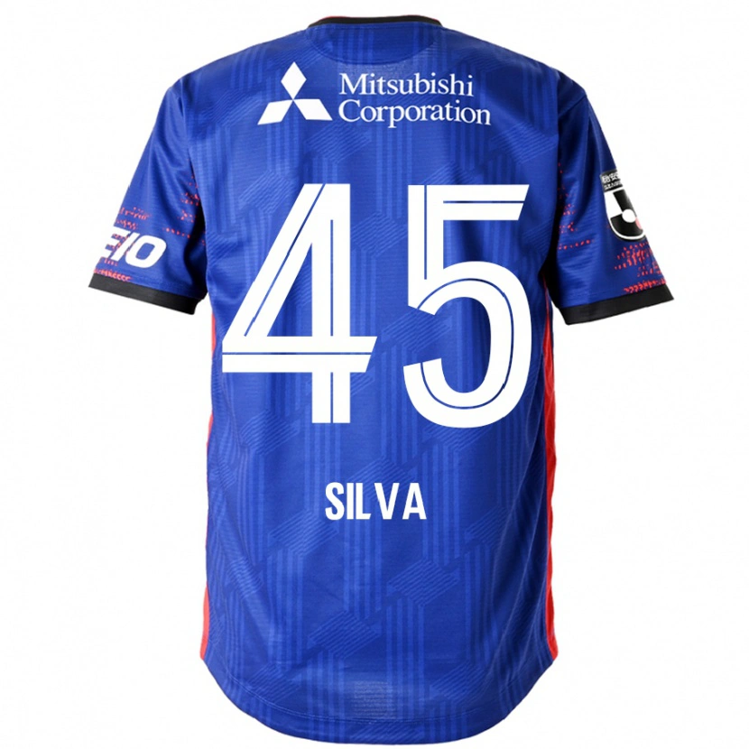 Danxen Dames Arthur Silva #45 Koningsblauw Wit Thuisshirt Thuistenue 2025/26 T-Shirt