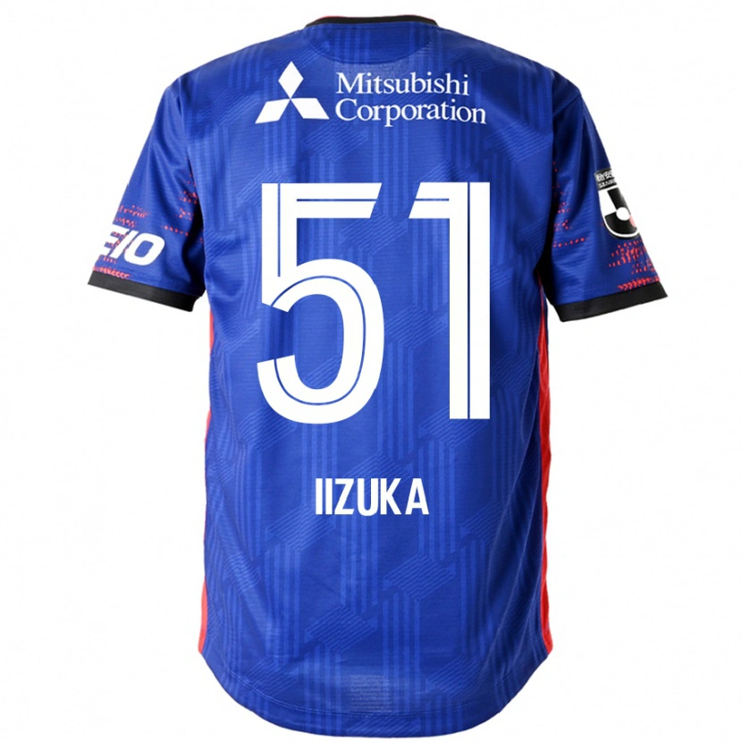 Danxen Dames Yoshihito Iizuka #51 Koningsblauw Wit Thuisshirt Thuistenue 2025/26 T-Shirt