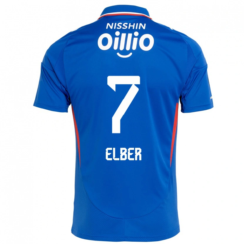 Danxen Dames Élber #7 Koningsblauw Wit Thuisshirt Thuistenue 2025/26 T-Shirt