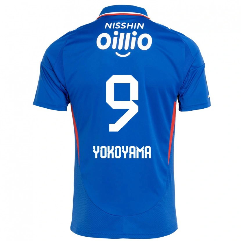 Danxen Dames Shunsuke Yokoyama #9 Koningsblauw Wit Thuisshirt Thuistenue 2025/26 T-Shirt