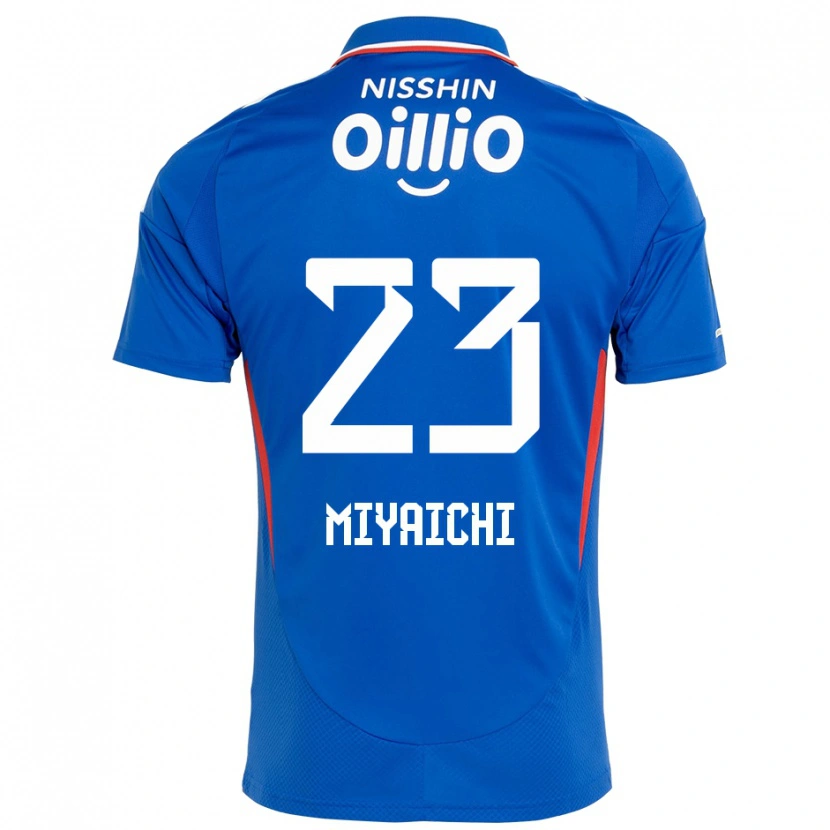 Danxen Dames Ryo Miyaichi #23 Koningsblauw Wit Thuisshirt Thuistenue 2025/26 T-Shirt