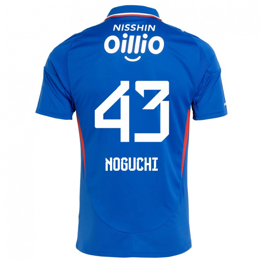 Danxen Dames Reno Noguchi #43 Koningsblauw Wit Thuisshirt Thuistenue 2025/26 T-Shirt