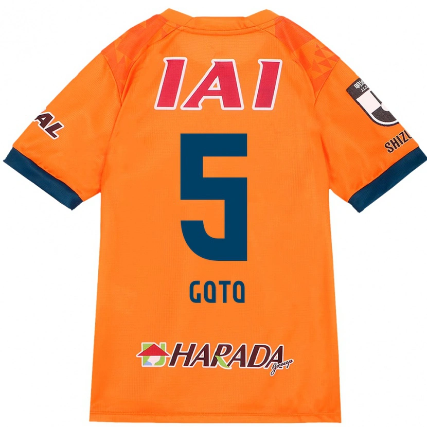 Danxen Dames Keita Goto #5 Oranje Rood Thuisshirt Thuistenue 2025/26 T-Shirt