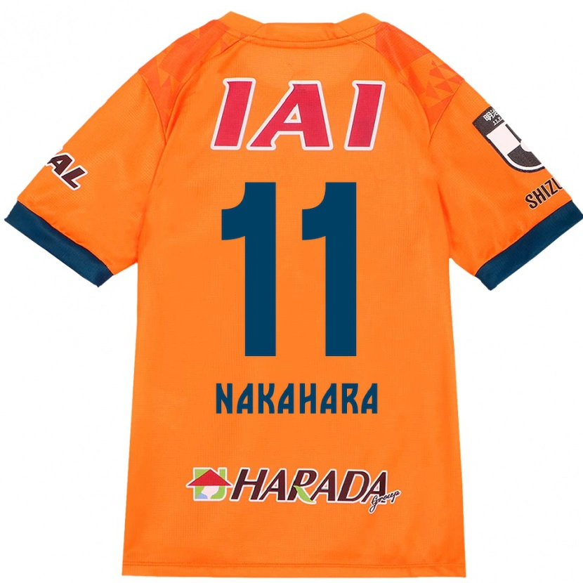 Danxen Dames Hikaru Nakahara #11 Oranje Rood Thuisshirt Thuistenue 2025/26 T-Shirt