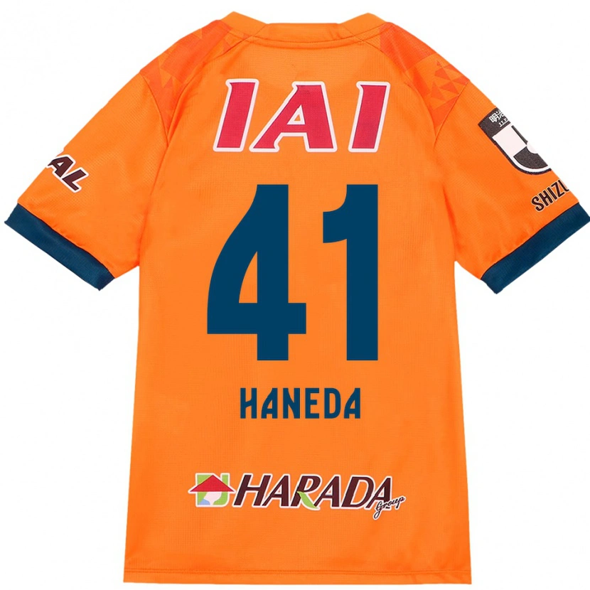 Danxen Dames Kento Haneda #41 Oranje Rood Thuisshirt Thuistenue 2025/26 T-Shirt