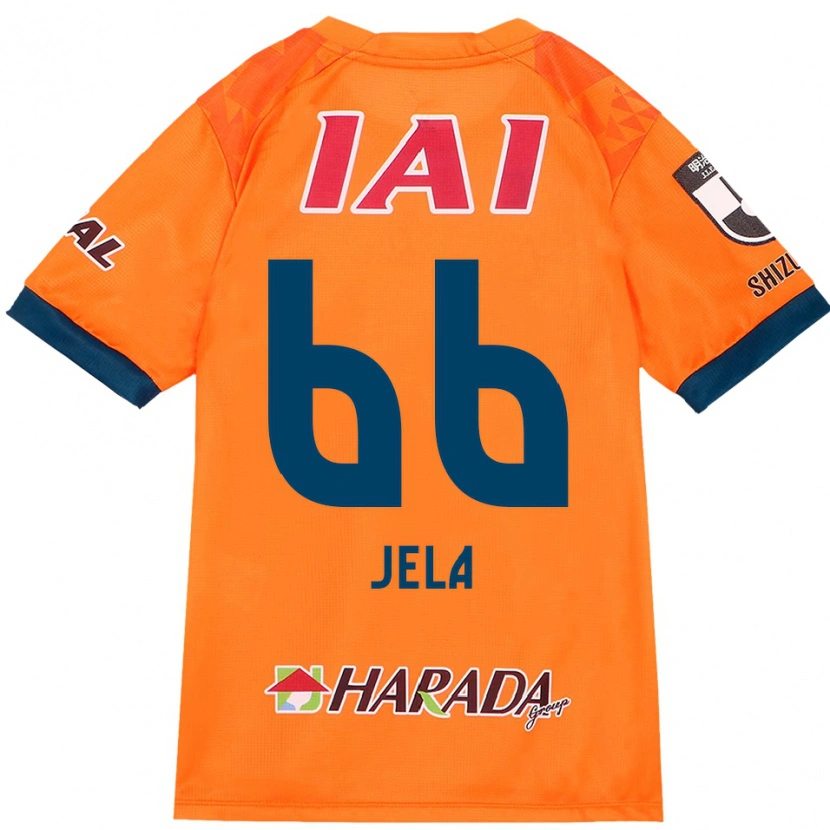 Danxen Dames Jelani Reshaun Sumiyoshi #66 Oranje Rood Thuisshirt Thuistenue 2025/26 T-Shirt